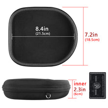 画像をギャラリービューアに読み込む, Geekria Shield ケース 交換用 パロット Parrot Zik, ボーズ Bose QC35 ii, グラド Grado SR60, SR80, B&O PLAY HX, H95 ヘッドホンに対応 交換 保護 用の ハードケース ハードシェルトラベルキャリングバッグ アクセサリー用のスペースがあり (ブラック)