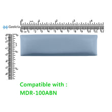 画像をギャラリービューアに読み込む, Geekria ヘッドバンド 互換性 ヘッドホンヘッドバンド プロテインレザー パッド ソニー SONY MDR-100ABN, WH-H900N 対応 交換用 (ムーンライトブルー)