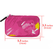 画像をギャラリービューアに読み込む, Geekria Sports ポッチ イヤホン ポーチケースイヤホン保護 袋 小銭入れ 小物整理 USBメモリー/SD/TFカード/鍵収納 スマートフォンのアクセサリ携帯やすい(14 X 8.5 cm)