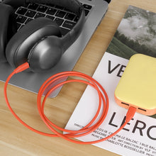 画像をギャラリービューアに読み込む, Geekria 充電ケーブル 互換性 Micro-USB 充電コード USB-C to Micro-USB ジェイビーエル JBL LIVE 500BT, LIVE 50BTNC, TUNE750BTNC, TUNE600BTNC に対応 (オレンジ/120cm 2個)