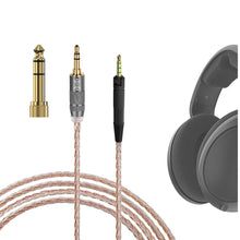 画像をギャラリービューアに読み込む, Geekria ケーブル Apollo 互換性 オーディオコード ゼンハイザー Sennheiser HD620S, HD599, HD598, HD505 ヘッドホンケーブル、2.5mm に適合する 3m