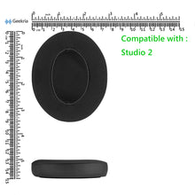 画像をギャラリービューアに読み込む, Geekria Sport イヤーパッド 互換性 パッド ビーツバイドクタードレ Beats Studio 2 (B0501) ヘッドホンに対応 イヤパッド/イヤークッション/イヤーカップ ( 冷却ジェル / ブラック )