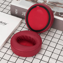画像をギャラリービューアに読み込む, Geekria イヤーパッド QuickFit 互換性 パッド ソニー SONY MDR-XB950BT MDR-XB950B1 MDR-XB950/H ヘッドホンに対応 パッド イヤー / イヤーカップ ( プロテインレザー / 暗赤色 )