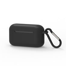 画像をギャラリービューアに読み込む, Geekria シリコンカバー 互換性 カバー Amazon Echo Buds 2 対応 True Wireless Earbuds 充電ケースカバー 外装カバーキーホルダーフック付き、充電ポートアクセス可能 、フロントLED可視 (黒)