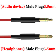 画像をギャラリービューアに読み込む, Geekria ケーブル互換性 オーディオコード ビーツバイドクタードレ Beats Solo 4 Solo 3 Mixr Pro ヘッドホンケーブル、3.5mm に適合する 120 cm