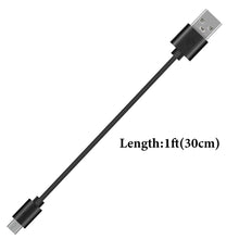 画像をギャラリービューアに読み込む, Geekria 充電ケーブル 互換性 USB 充電コード USB to Micro-USB ボーズ Bose QC35II, QC35, QC25, ジェイビーエル JBL T450BT, 700BT, ソニー Sony WH-CH700N WH-H900N に対応 (黒 / 30cm)