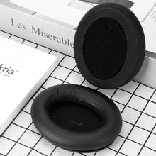 画像をギャラリービューアに読み込む, Geekria イヤーパッド QuickFit 互換性 パッドジェイビーエル JBL TOUR ONE, TOUR ONE M2 ヘッドホンに対応 パッド イヤー / イヤーカップ プロテインレザー (ブラック)