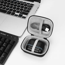 画像をギャラリービューアに読み込む, Geekria シールド イヤフォン ケーススカルキャンディ Skullcandy dime evo、Sesh ANC Active、Jib True 2、Indy、Grind Fuel Dime 3 トゥルー ワイヤレス イヤフォンに対応、交換用ハードシェル トラベル キャリング バッグ、カラビナ クリップ付き (グレー)