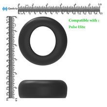 画像をギャラリービューアに読み込む, Geekria イヤーパッド 互換性 パッド ソニー Sony PlayStation Pulse Elite ヘッドホンに対応 パッド イヤー / イヤーカップップシリコーン (黒)