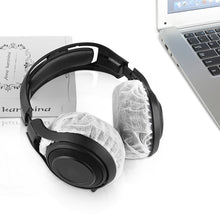 画像をギャラリービューアに読み込む, Geekria カバー 200個入(100ペア) ヘッドホンカバー 不織布 使い捨て イヤーパッドカバー ストレッチニット 大型オーバーイヤー ヘッドホン用 劣化防止、防塵 (大 / ホワイト)