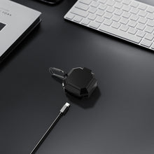 画像をギャラリービューアに読み込む, Geekria TPU カバー 互換性 カバー Samsung Galaxy Buds 2, Galaxy Buds Live, Galaxy Buds Pro 対応 True Wireless Earbuds 充電ケース充電ケースカバー 外装カバー キーホルダーフック付き、充電ポートアクセス可能 (Black)