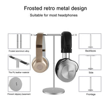 画像をギャラリービューアに読み込む, Geekria ヘッドホンスタンド アルミニウム合金デュアル オーバーイヤー / オンイヤー ヘッドホン、ゲームヘッドセット用の ホルダー, デスクディスプレイハンガー頑丈なヘビーベース ボーズ Bose QC35II, QC35, NC700, ソニー Sony WH-1000XM4, WH-1000XM3, オーディオテクニカ ATH -M50Xと互換性(Silver)