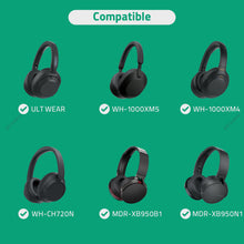 画像をギャラリービューアに読み込む, Geekria オーディオケーブル マイク付き ソニー Sony WH-1000XM6 ULT Wear WH-1000XM5 WH-1000XM4 ヘッドホンケーブル対応 1/8 インチ (3.5mm) から 3.5mm 交換用ステレオコード インラインマイク付き (4 フィート/1.2m)