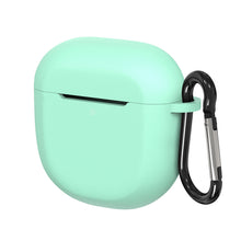 画像をギャラリービューアに読み込む, Geekria シリコン カバー 互換性 カバー ボーズ Bose QuietComfort Earbuds II 対応 True Wireless Earbuds 充電ケースカバー 外装カバー キーホルダーフック付き、フロントLED可視 (緑)