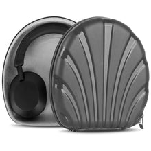 画像をギャラリービューアに読み込む, Geekria ケース PRO ヘッドホンケース 互換性 ハードケース 旅行用 ハードシェルケース ソニー Sony WH-1000XM5, WH-CH710N, WH-CH700N, MDR-M1ST, MDR-XB950, ゼンハイザー Sennheiser PXC550, パロット Parrot Zik, Zik 2, Zik 3.0, ビーアンドダブリュ B&W PX7, PX5 に対応 収納ポーチ付き (黒い)