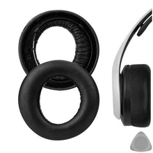 画像をギャラリービューアに読み込む, Geekria イヤーパッド Elite 互換性 パッド ソニー Sony PlayStation 5 PULSE 3D PS5 Wireless ヘッドホンに対応 パッド イヤー / イヤーカップ (ラムスキン / 黒)