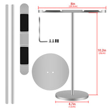 画像をギャラリービューアに読み込む, Geekria ヘッドホンスタンド アルミニウム合金デュアル オーバーイヤー / オンイヤー ヘッドホン、ゲームヘッドセット用の ホルダー, デスクディスプレイハンガー頑丈なヘビーベース ボーズ Bose QC35II, QC35, NC700, ソニー Sony WH-1000XM4, WH-1000XM3, オーディオテクニカ ATH -M50Xと互換性(Silver)