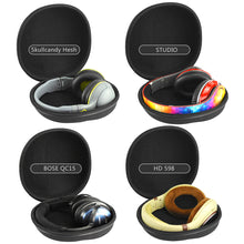 画像をギャラリービューアに読み込む, Geekria Shield ケース 交換用 AKG, Bose, Grado, JBL, Jabra, SONYヘッドホンに対応 交換 保護 用の ハードケース ハードシェルトラベルキャリングバッグ アクセサリー用のスペースがあり (黒)