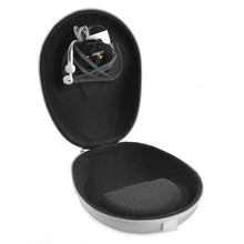 画像をギャラリービューアに読み込む, Geekria UltraShell ケース 互換性あ Sennheiser HD598, V-MODA Crossfade Large-Sized Over-Ear ヘッドホンに対応 交換 保護 用のハードケース ハードシェルトラベルキャリングバッグ アクセサリー用のスペースがあり(銀)