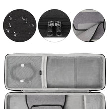 画像をギャラリービューアに読み込む, Geekria 90%-96% キーボードとマウスケース、ハードシェルトラベルキャリーバッグ、100キーコンピューターメカニカルキーボードとマウスコンボケース用、エイスース ASUS ROG Strix Scope II 96、AULA F99と互換性あり