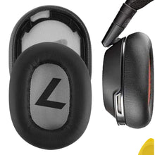 画像をギャラリービューアに読み込む, Geekria イヤーパッド QuickFit 互換性 パッド プラントロニク Plantronics BackBeat PRO 2, BackBeat PRO 2 Special Edition, Voyager 8200 UC ヘッドホンに対応 パッド イヤー / イヤーカップ (プロテインレザー / 黒い日焼け)