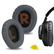 画像をギャラリービューアに読み込む, Geekria イヤーパッド QuickFit 互換性 パッド ジェイビーエル JBL Quantum 100 ヘッドホンに対応 パッド イヤー / イヤーカップ (プロテインレザー / ダークグレイ)