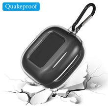 画像をギャラリービューアに読み込む, Geekriaシリコンカバー 互換性 カバージェイビーエル JBL Live Flex 3 対応 True Wireless Earbuds 充電ケースカバー 外装カバーキーホルダーフック付き、充電ポートアクセス可能 、フロントLED可視 (クリア)