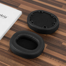 画像をギャラリービューアに読み込む, Geekria イヤーパッド QuickFit 互換性 パッド ソニー Sony INZONE H5 (WH-G500) ヘッドホンに対応 パッド イヤー / イヤーカップ プロテインレザー (黒)