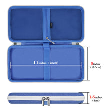 画像をギャラリービューアに読み込む, Geekria キーボード キャリングケース、小型コンパクトキーボード用ハードシェル保護トラベルバッグ、ロジクール Logicool K380、ロジクール Logicool Pebble Keys 2 K380s 対応 (ブルーベリー)