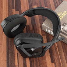 画像をギャラリービューアに読み込む, Geekria ヘッドバンド 互換性 ヘッドホンヘッドバンド メッシュ生地 パッド コルセア Corsair Void RGB Elite, Void Pro RGB, Void Pro, Void 対応 交換用 (ブラック)