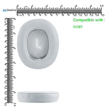 画像をギャラリービューアに読み込む, Geekria イヤーパッド QuickFit 互換性 パッド ジェイビーエル JBL E55BT ヘッドホンに対応 パッド イヤー / イヤーカップ (プロテインレザー / グレー)