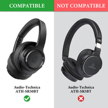 画像をギャラリービューアに読み込む, Geekria イヤーパッド QuickFit 互換性 パッド オーディオテクニカ Audio-Technica ATH-SR50BT ヘッドホンに対応 パッド イヤー / イヤーカップ (プロテインレザー / ゴールド)