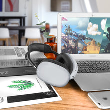 画像をギャラリービューアに読み込む, Geekria シリコンスキンカバー シリコンカバー 適合するAir-Pod Max ヘッドホンに対応/交換用 保護カバー シリコンカバー シリコンケース スクラッチプロテクションケース イヤピースカバー ヘッドセットスピーカースキンプロテクター(銀)