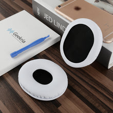 画像をギャラリービューアに読み込む, Geekria イヤーパッド QuickFit 互換性 パッド ソニー Sony MDR-ZX750DC MDR-ZX750 MDR-ZX750AP MDR-ZX750BN ヘッドホンに対応 パッド イヤー / イヤーカップ (プロテインレザー / 白い)