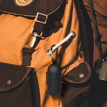 画像をギャラリービューアに読み込む, Geekria シリコンカバー 互換性 カバーソニー Sony WF-C700N 対応 True Wireless Earbuds 充電ケースカバー 外装カバーキーホルダーフック付き、充電ポートアクセス可能(黒)