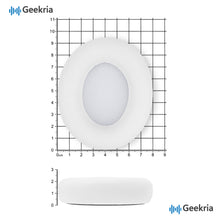 画像をギャラリービューアに読み込む, Geekria イヤーパッド QuickFit 互換性 パッド ビーツバイドクタードレ Beats Studio Pro ヘッドホンに対応 パッド イヤー / イヤーカップ プロテインレザー (白)