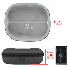 画像をギャラリービューアに読み込む, Geekria ケースShieldヘッドホンケース 互換性 ハードケース 旅行用 ハードシェルケース ロジクール Logicool H820e, H650e, H600, H570e, H530USB, H151, H390USB, H370 に対応 収納ポーチ付き (Black)