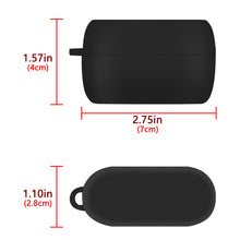 画像をギャラリービューアに読み込む, Geekria シリコン カバー 互換性 カバー Jabra Elite Active 75t, Elite 75t 対応 True Wireless Earbuds 充電ケース充電ケースカバー 外装カバー キーホルダーフック付き、充電ポートアクセス可能
