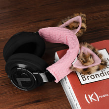 画像をギャラリービューアに読み込む, Geekria カバー 互換性 ニット生地 ヘッドバンド猫耳スーツ レイザー Razer, スティールシリー SteelSeries, HyperX, ゼンハイザー Sennheiser, アストロテック ASTRO, ソニー Sony, ロジクール Logitech, オーディオテクニカ ATHヘッドホンに 対応 簡単に装着 工具不要