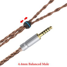 画像をギャラリービューアに読み込む, Geekria Apollo Copper アップグレード オーディオ ケーブルソニー Sony MDR-Z7 MDR-Z7M2 MDR-Z1R ヘッドホン対応 4.4mm からデュアル 3.5mm 交換用ヘッドホン コード ねじ式回転ロック装置 (4.9 フィート / 1.5 m)