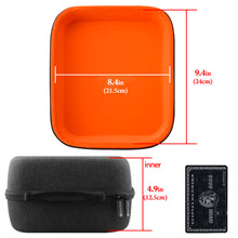 画像をギャラリービューアに読み込む, Geekria ケース Shield ヘッドホンケース 互換性 ハードケース 旅行用 ハードシェルケース レイザー Razer ManO'War 7.1, ゼンハイザー Sennheiser GSP600, GSP670, PC 373D, ASTRO A20, A10, ソニー Sony PlayStation Gold, Platinum に対応 収納ポーチ付属 (ダークグレー)