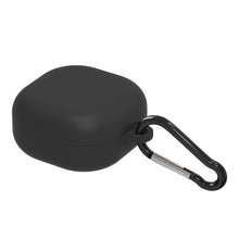 画像をギャラリービューアに読み込む, Geekria シリコンカバー 互換性 カバーサムスン SAMSUNG Galaxy Buds FE 対応充電ケース True Wireless Earbuds カバー 外装カバーキーホルダーフック付き、充電ポートアクセス可能(黒)