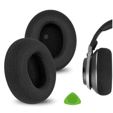 画像をギャラリービューアに読み込む, Geekria イヤーパッド Comfort 互換性 パッド Turtle Beach Stealth Pro ヘッドホンに対応 パッド イヤー / イヤーカップ メッシュファブリック (ブラック)