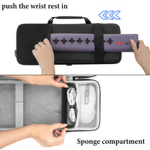 画像をギャラリービューアに読み込む, Geekria 75% 84鍵 キーボードとマウス コンボ キャリングケース AULA F75 Pro / F75, Keychron K2 Version 2/ K2/ Q1/ V1, ASUS ROG Azoth 75%, Redragon K673 PROキーボードと互換性あり ハードシェル トラベルバッグ