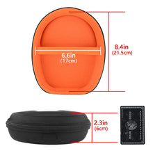 画像をギャラリービューアに読み込む, Geekria Shield ヘッドホンケース 互換性 ハードケース 旅行用 ハードシェルケース ボーズ Bose QuietComfort, Noise Cancelling Headphones 700, nc 700, QC35 II, QC25, QCSE, SoundLink, SoundTrue, AE2 に対応 収納ポーチ付き (ブラック)