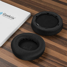 画像をギャラリービューアに読み込む, Geekria イヤーパッド Comfort 互換性 パッド アンカー Anker Soundcore Life Q30, Soundcore by Anker Life Q35 BT ヘッドホンに対応 パッド イヤー / イヤーカップ メッシュファブリック( ブラック )