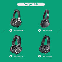 画像をギャラリービューアに読み込む, Geekria ケーブル 互換性 オーディオコード オーディオテクニカ ATH ATH-M50x ATH-M70x ATH-M40x M50xrd M50xwh ATH-M60x ATH-M40 ATH-M50 ヘッドホンケーブル、2.5mm に適合する 1.2m