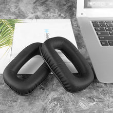 画像をギャラリービューアに読み込む, Geekria イヤーパッド QuickFit 互換性 パッド ベイヤーダイナミック Beyerdynamic DT100 DT102 DT108 DT109 DT190 DT150 ヘッドホンに対応 パッド イヤー / イヤーカップ (プロテインレザー / 黒)