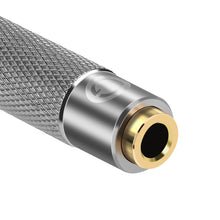 画像をギャラリービューアに読み込む, Geekria 変換プラグ 3.5mm(オス) 3極 ->3.5mm (メス) 4極 標準ステレオプラグ~ バランスプラグ