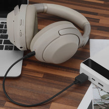 画像をギャラリービューアに読み込む, Geekria 充電ケーブル 互換性 Type-C 充電コード USB to USB-C ソニー Sony WH-1000XM5 WH-1000XM4 WH-ULT900N WH-XB920N WH-H910N INZONE H5 に対応 (黒/30cm 2個)